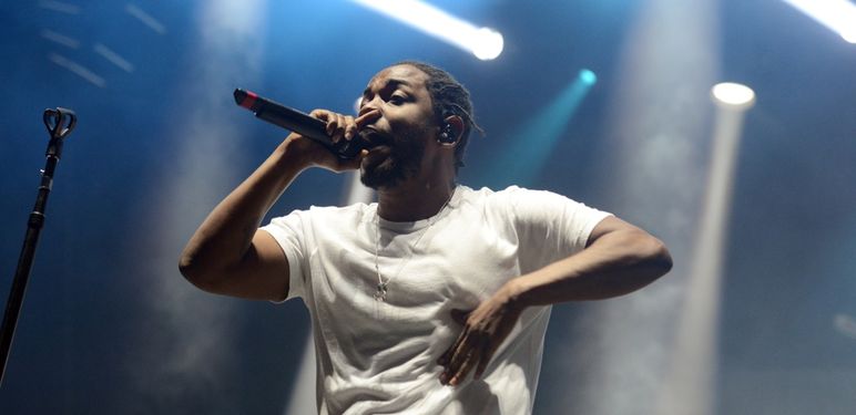 Reper Kendrick Lamar na nastupu