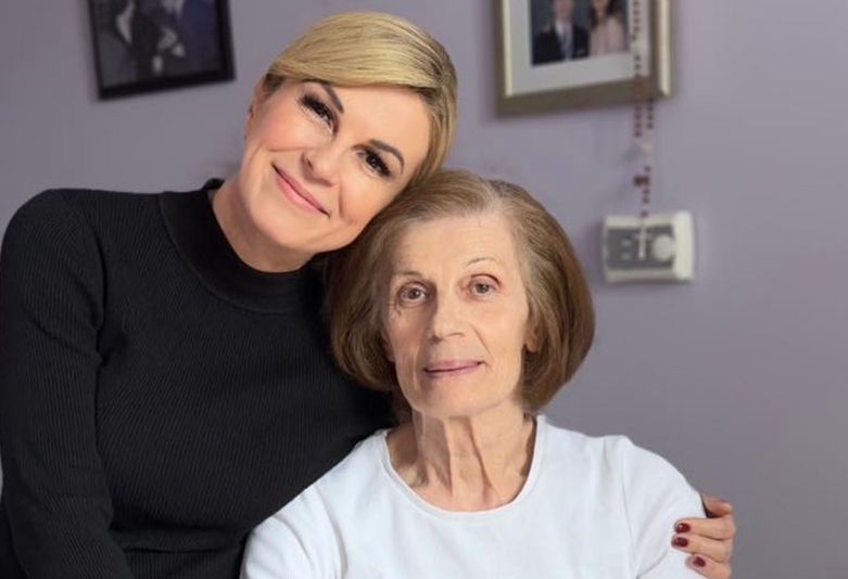 Kolinda Grabar-Kitarović i mama - 1