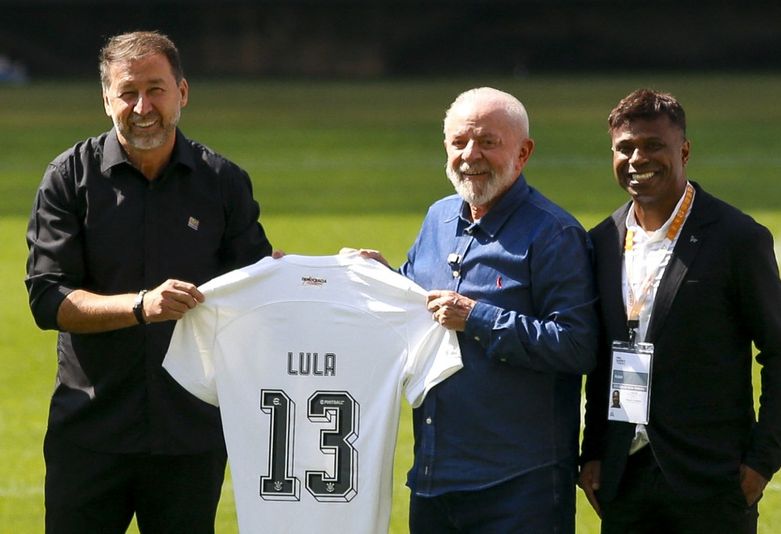 Augusto Melo i predsjednik Brazila Lula
