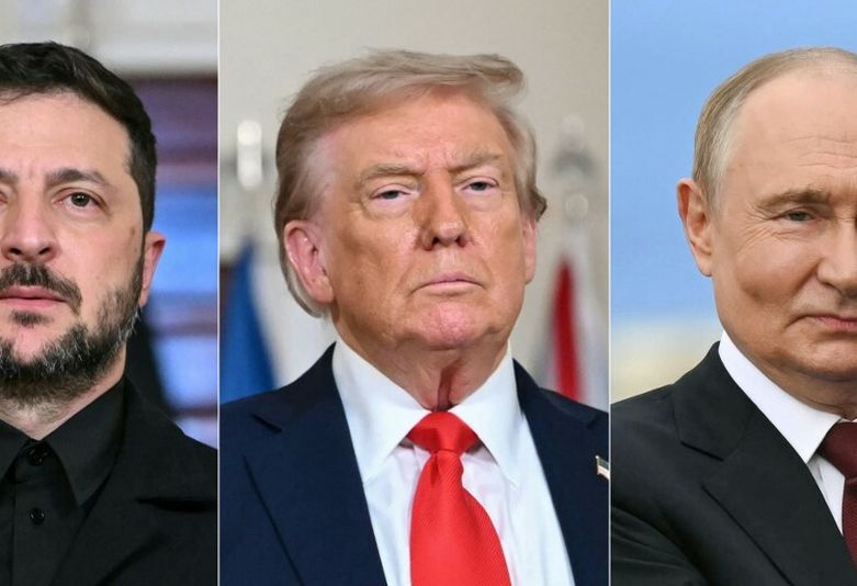 Zelenski, Trump, Putin