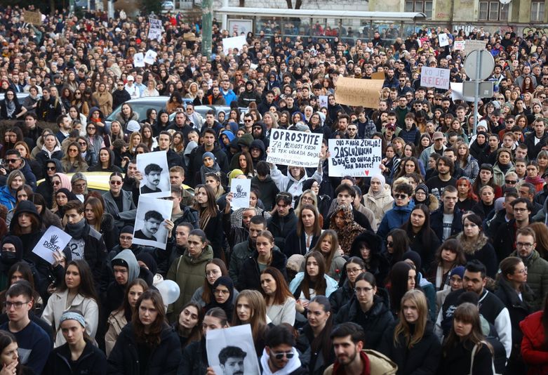 Prosvjed u Sarajevu - 2
