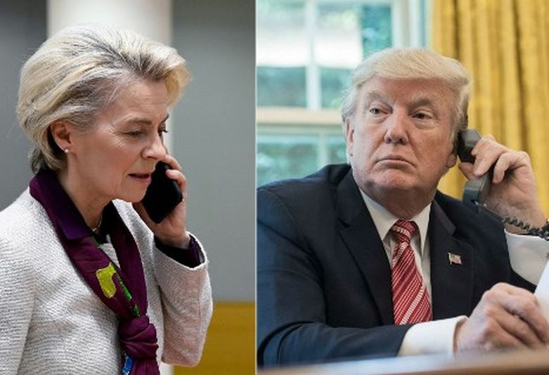 Ursula von der Leyen, Donald Trump