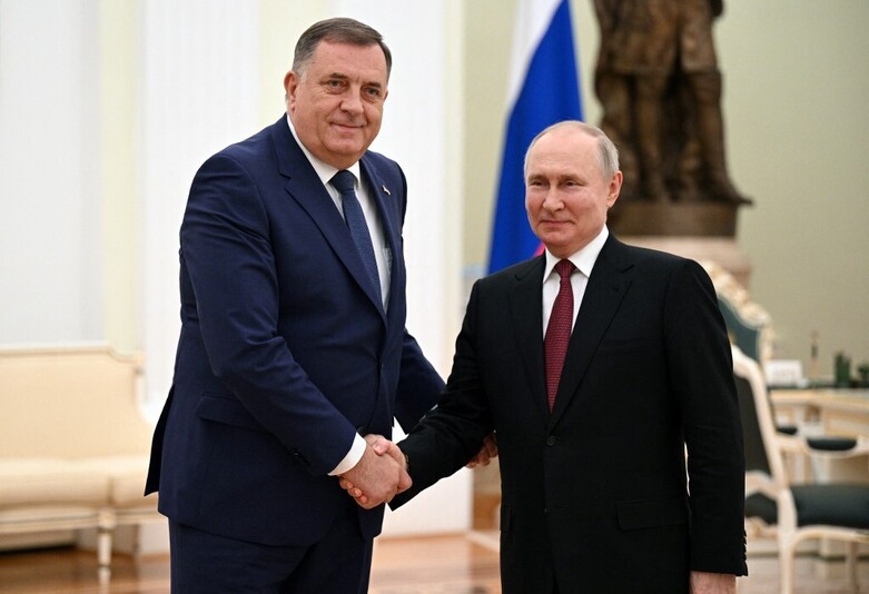 Milorad Dodik i Vladimir Putin