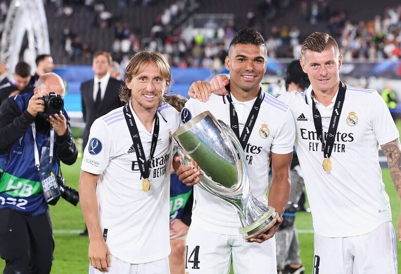 Luka Modrić, Cesmiro, Toni Kroos