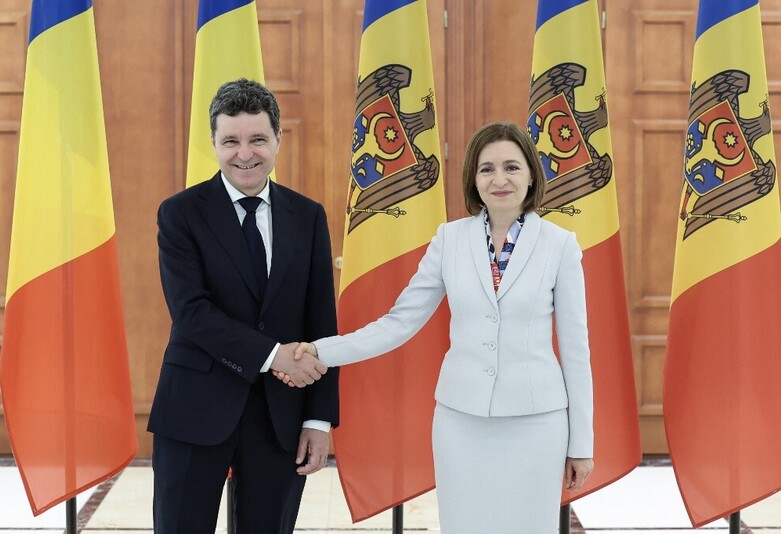Maia Sandu i Nicusor Dan