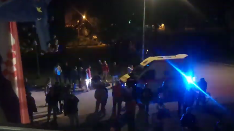 Kaos u Konjscini (Video: Zagorje.com)