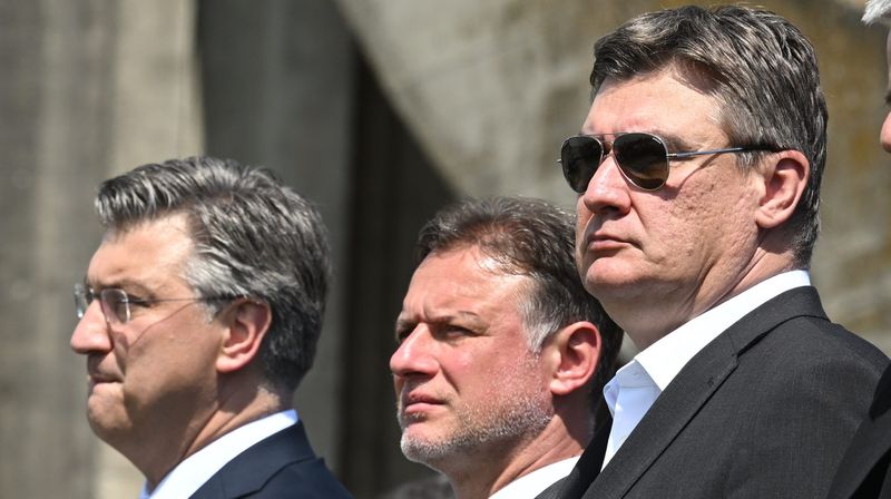 Andrej Plenković, Gordan Jandroković i Zoran Milanović