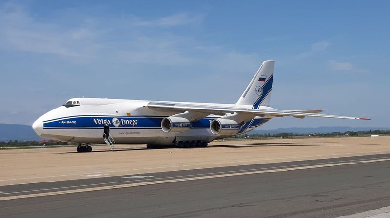 Antonov 124-100 sletio u zagrebačku zračnu luku (Foto: Dnevnik.hr)