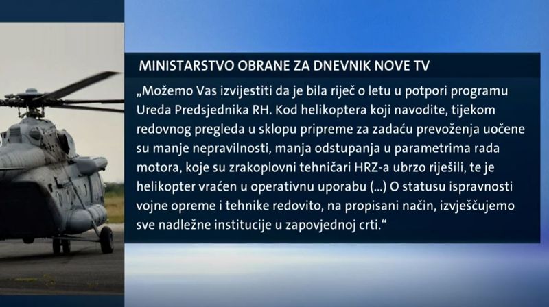Opet problemi s vojnim helikopterima - 1