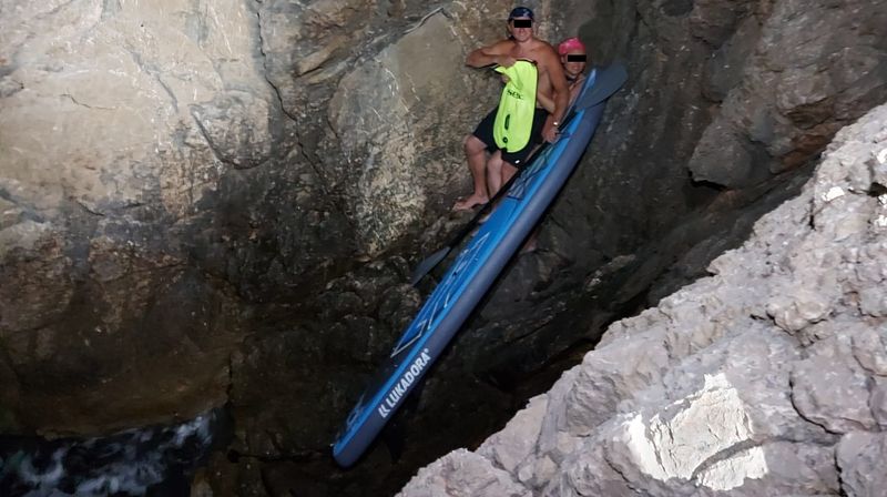 Spašavanje turista kod Paga - 1