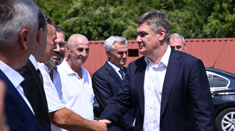 Predsjednik Zoran Milanović u Širokom Brijegu - 1
