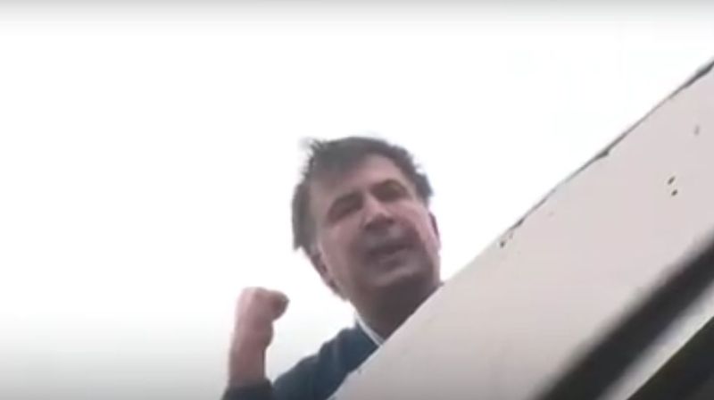 Mihael Sakašvili (Screenshot: Twitter)