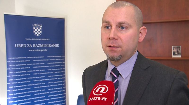 Hrvoje Debač iz Ureda za razminiranje (Foto: Dnevnik.hr)