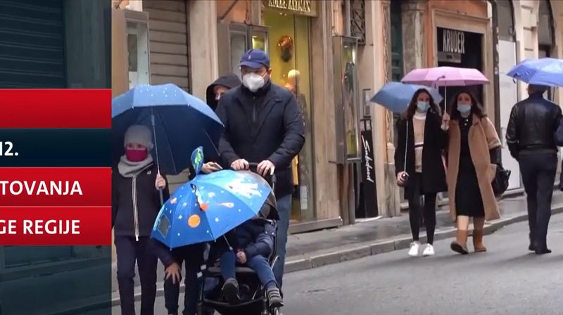 Epidemiološke mjere u Italiji uoči blagadana