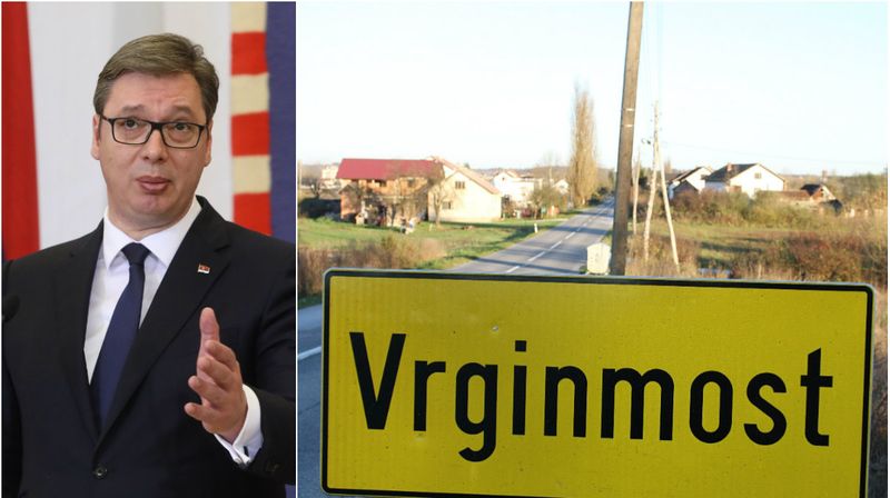 Aleksandar Vučić u posjeti Vrginmostu (Foto: Pixell)