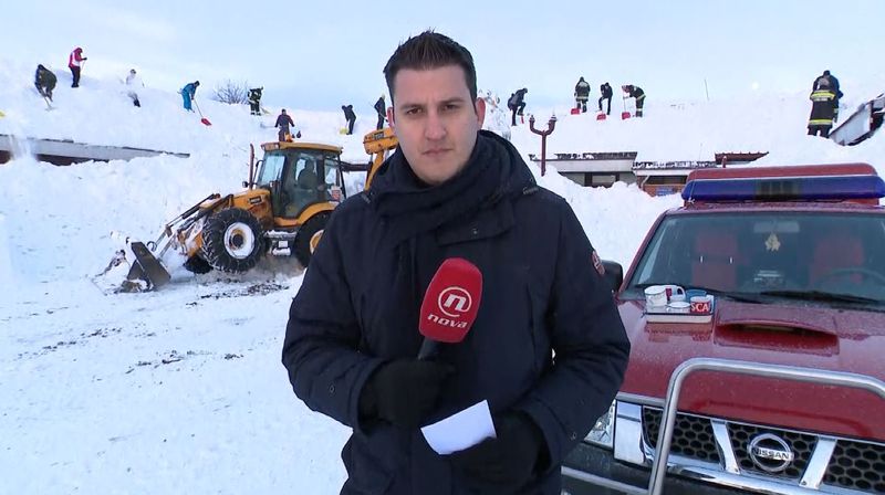 Domagoj Mikić uživo o problemima koje je u Ravnoj Gori izazvao snijeg (Video: Dnevnik Nove TV)