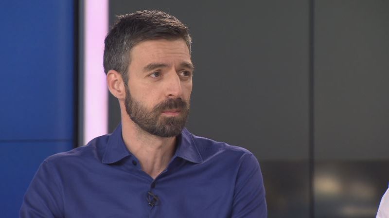 Mladen Kožić u studiju Dnevnika Nove TV