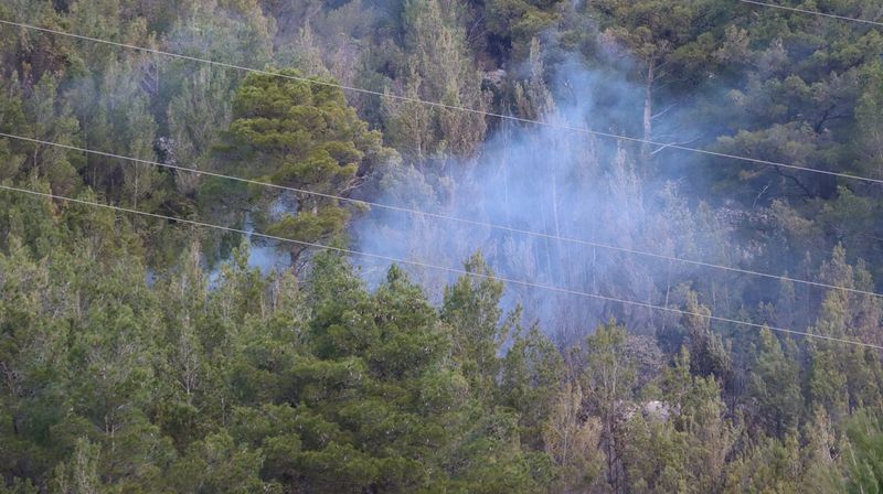 Požar u Smokvici na Korčuli - 4