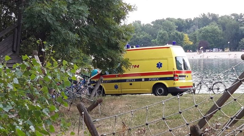 Hitna pomoć na Jarunu (Foto: Dnevnik.hr)
