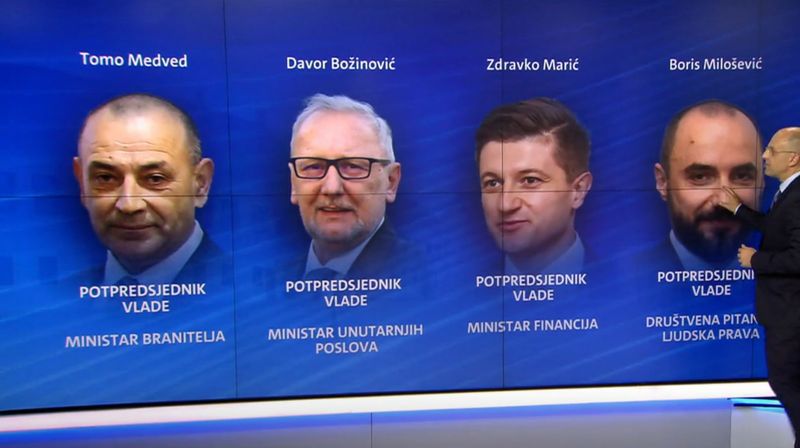 Potpredsjednici u novoj Vladi