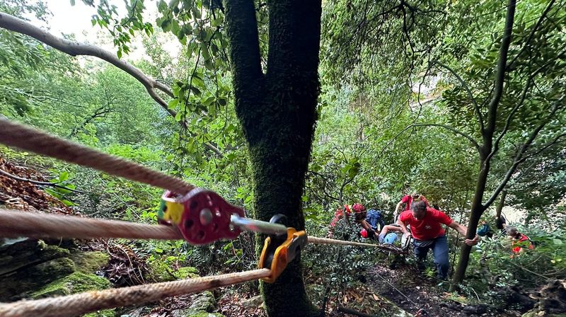 Spašavanje turistkinje u Istri - 1