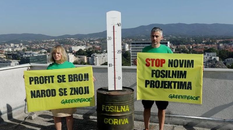Aktivisti Greenpeacea