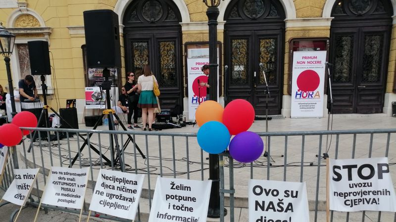 Prosvjed u Splitu (Dnevnik.hr)
