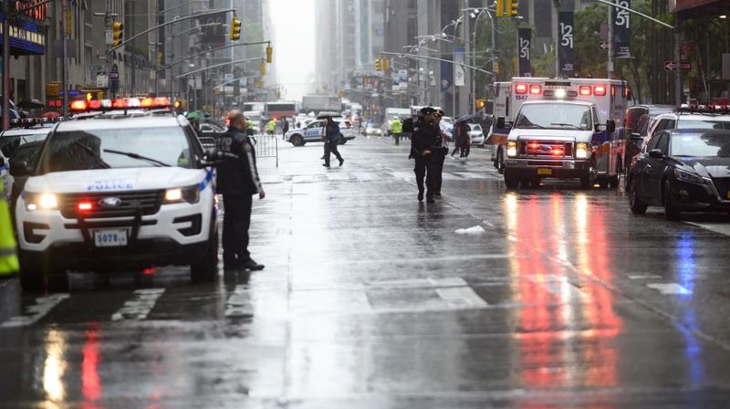 Helikopterska nesreća na Manhattanu (Foto: AFP)