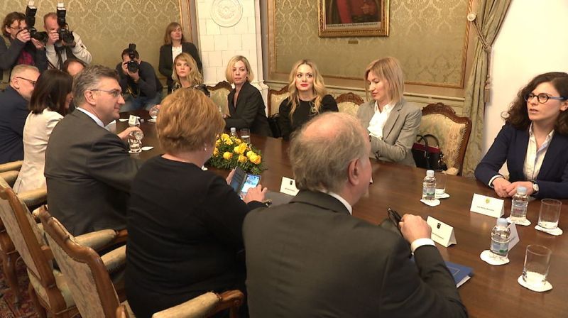 Sastanak premijera Plenkovića s organizatoricama prosvjeda #spasime (Foto: Dnevnik.hr) - 2