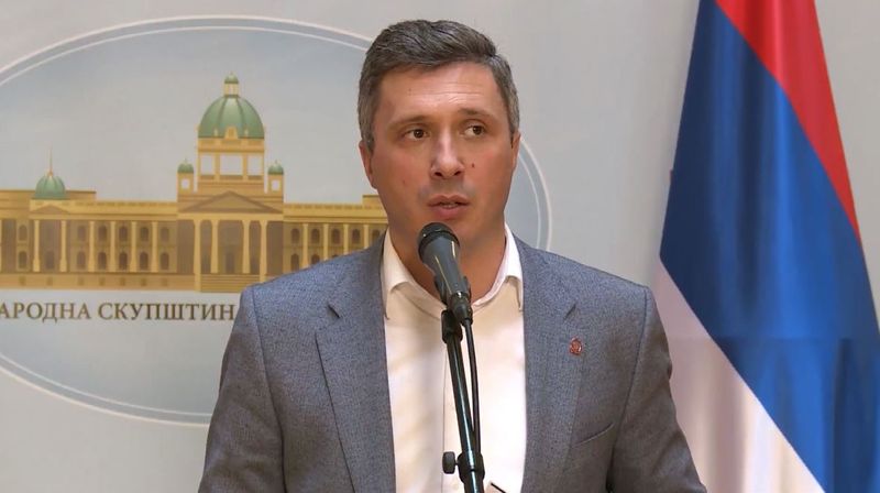 Boško Obradović drži govor (Foto: Dnevnik.hr)