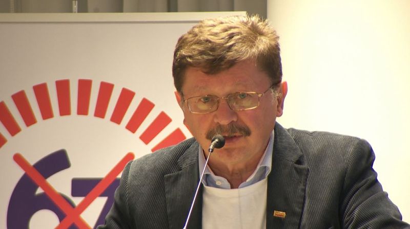 Vilim Ribić iz Matice hrvatskih sindikata (Foto: Dnevnik.hr)