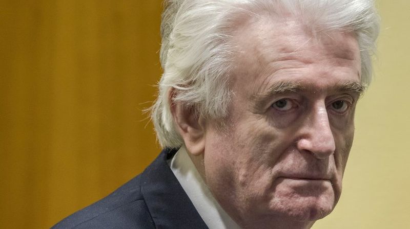 Radovan Karadžić osuđen na doživotni zatvor (Foto: AFP)