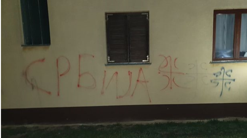 Provokacija grafitima u Vukovaru