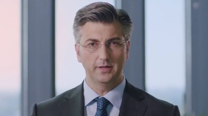 Andrej Plenković u spotu Vjerodostojno (Screenshot: Youtube)