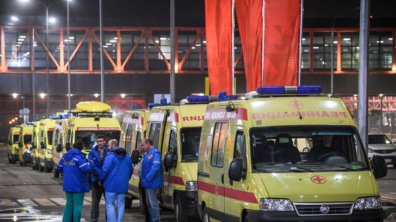Zrakoplovna nesreća u Moskvi (Foto: Kirill KUDRYAVTSEV / AFP)