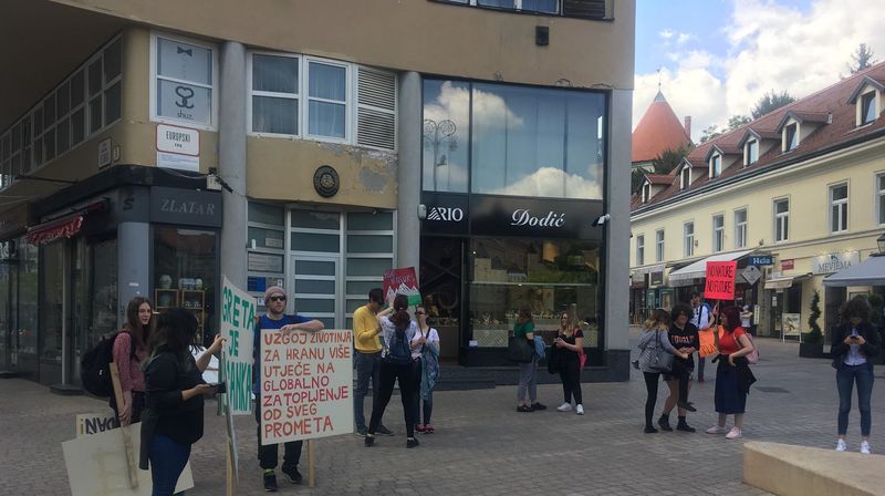 Prosvjed za klimu (Foto: Dnevnik.hr)