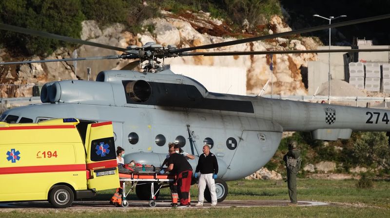 Helikopterom prevezli unesrećenog vozača