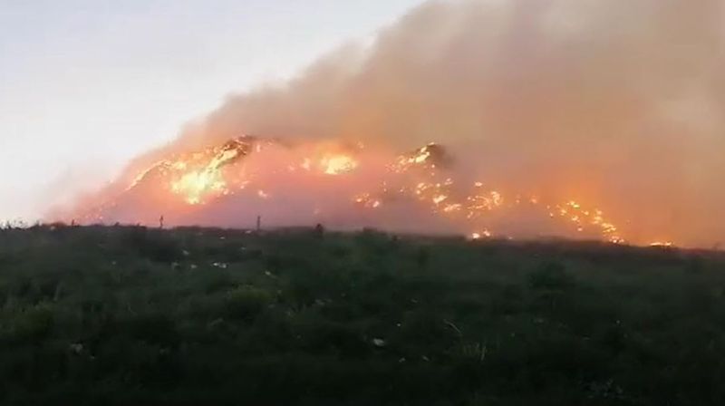 Požar u općini Davor