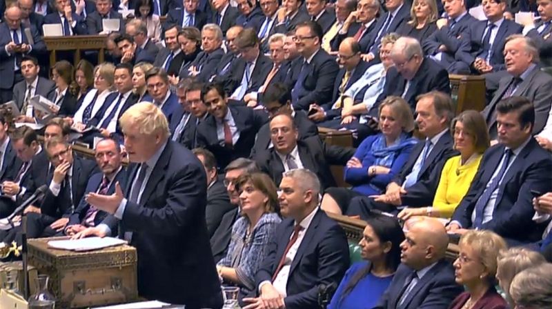 Rasprava o Brexitu, Boris Johnson (Foto: AFP)