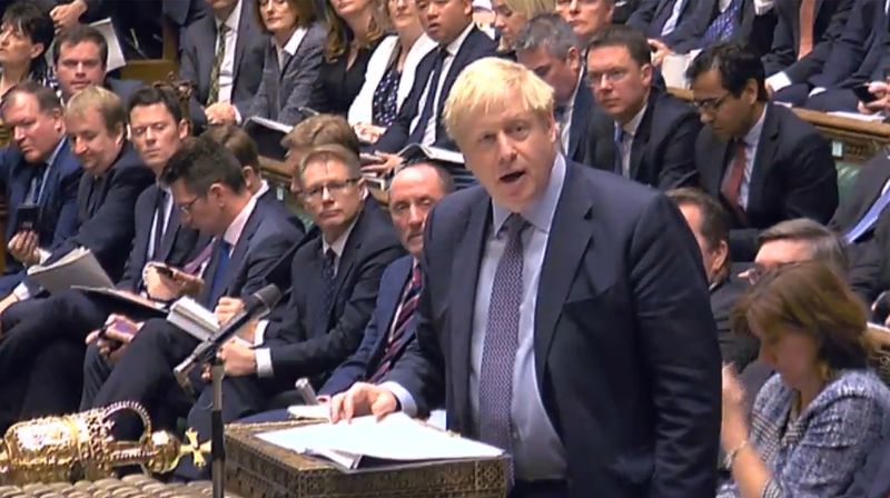Rasprava o Brexitu, Boris Johnson (Foto: AFP)