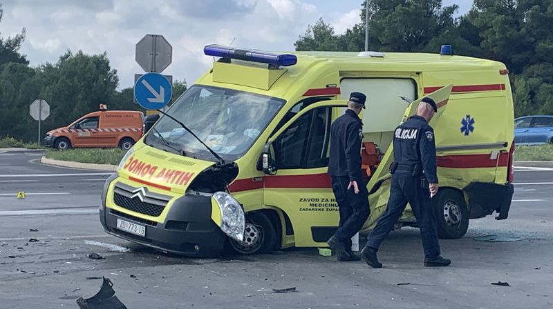 Prometna nesreća u Diklu kod Zadra (Foto: Dnevnik.hr) - 1