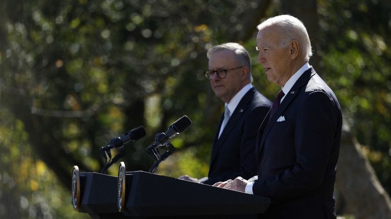 Joe Biden i Anthony Albanese