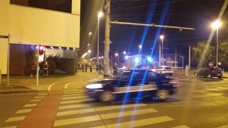 Pucnjava kod križanja Vukovarske i Držićeve (Foto: Čitateljica)