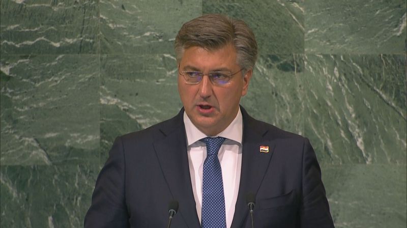 Andrej Plenković u UN-u
