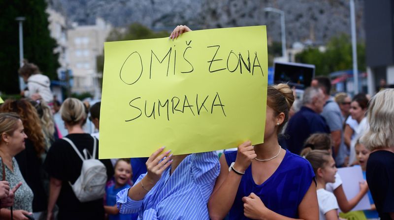 Prosvjed u Omišu - 5