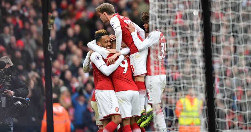 Slavlje Arsenala (Foto: AFP)
