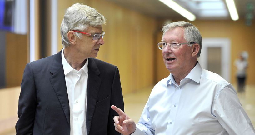 Arsene Wenger i Alex Ferguson (Foto: AFP)