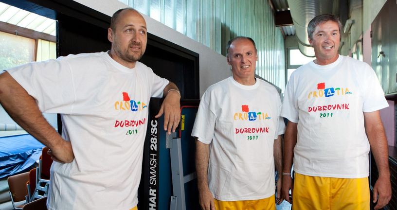 Dino Rađa, Duško Ivanović i Toni Kukoč (Photo: Grgo Jelavic/PIXSELL)