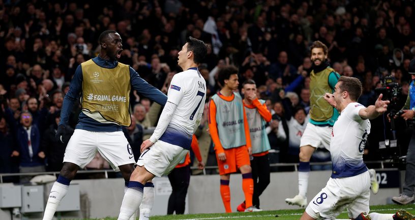 Son Heung-Min slavi pogodak (Foto: AFP)