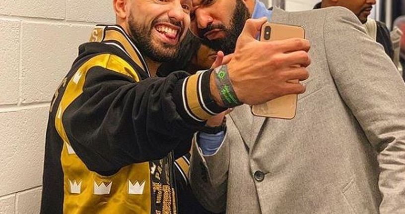 Drake i Sergio Aguero (Screenshot Aguero Instagram)